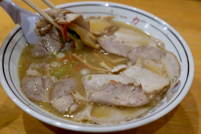 中華そば 一力 福井店【閉店】 料理の写真（2018年11月9日）