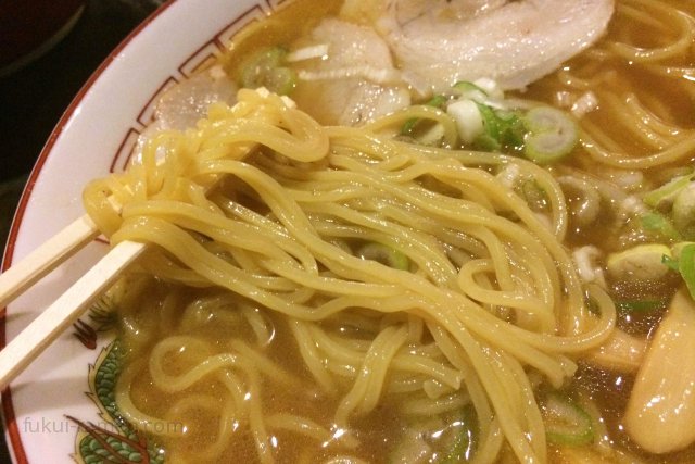 屋台ラーメン おかや 料理の写真（2014年8月31日）