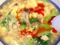 8番らーめんの冬季限定メニュー酸辣湯麺(サンラータンメン)