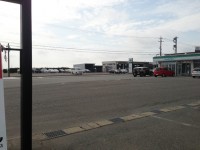 駐車場　8番らーめん 芦原街道店　2013年6月
