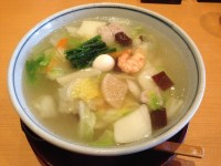 旬菜白五目らーめん 越前塩