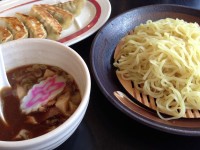 濃厚魚介つけめん ギョーザセット