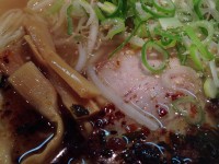 特製塩そば　スープと具　らーめん市野々