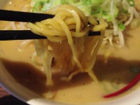 もやしラーメンの麺