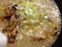 らーめん　スープと具
