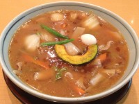 旬菜黒五目らーめん 豚骨味噌