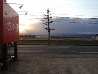 丸木屋らーめん　周囲の写真　2013年4月