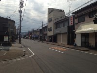 越前中華　店舗周辺　2013年6
