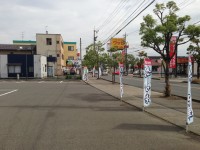 駐車場　丸源ラーメン 福井若杉店　2013年6月