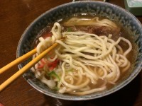 ソーキソバの麺